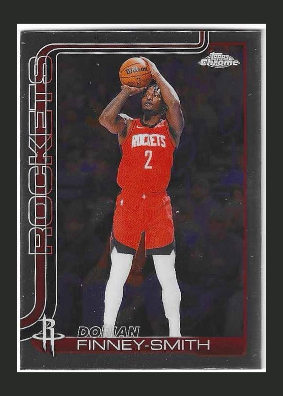 2025-26 Topps Chrome Basketball Dorian Finney-Smith #129 Houston Rockets front