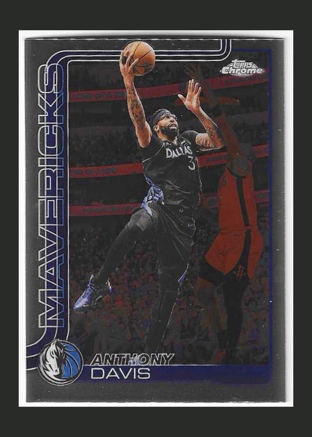 2025-26 Topps Chrome Basketball Anthony Davis #4 front
