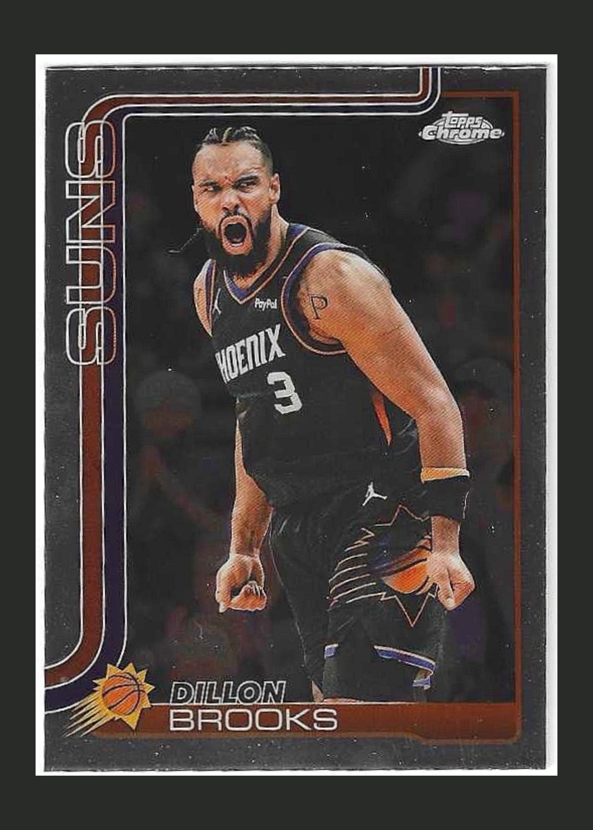 2025-26 Topps Chrome Dillon Brooks #117 Phoenix Suns front