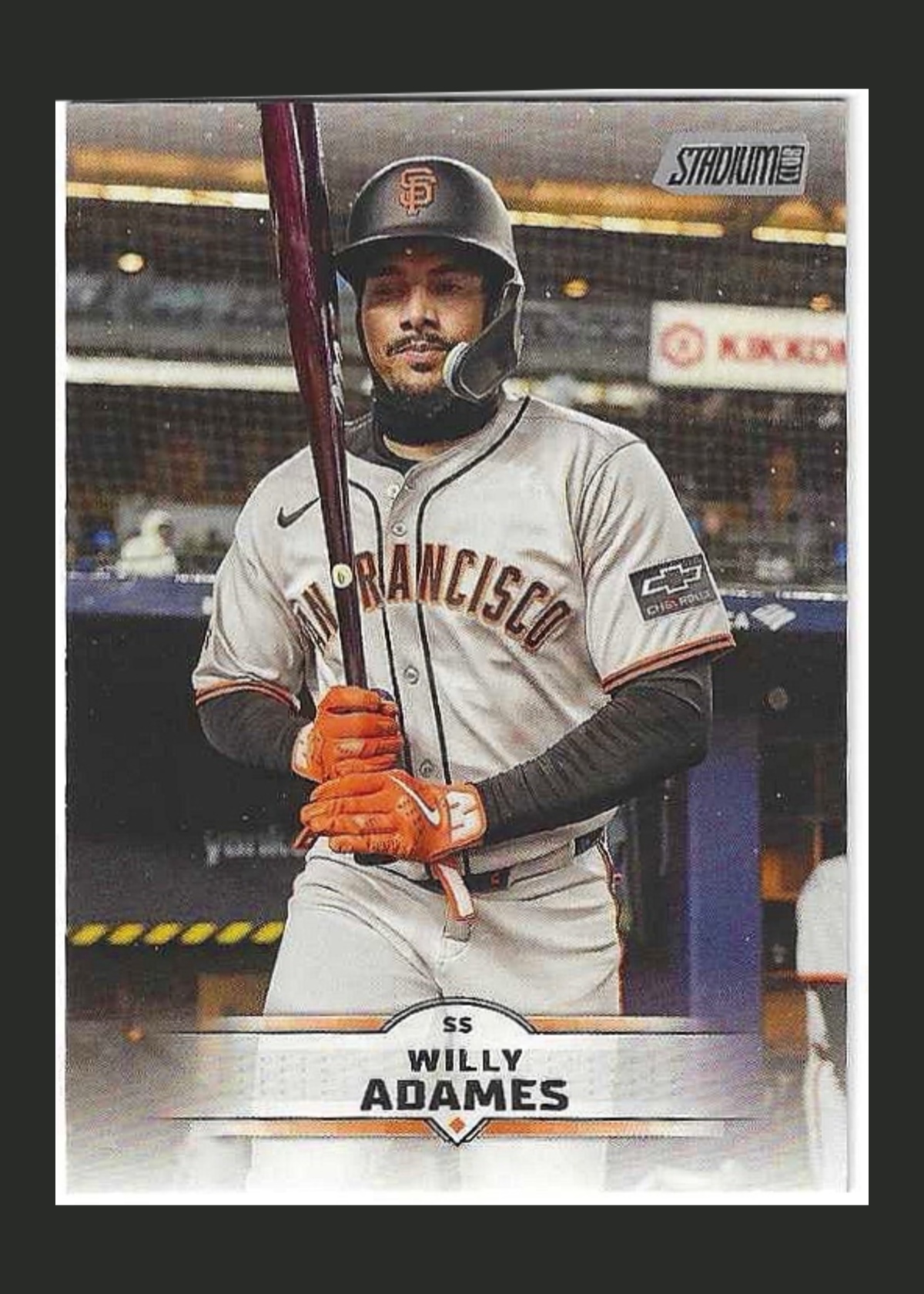 2025 Topps Stadium Club Willy Adames #112 San Francisco Giants front