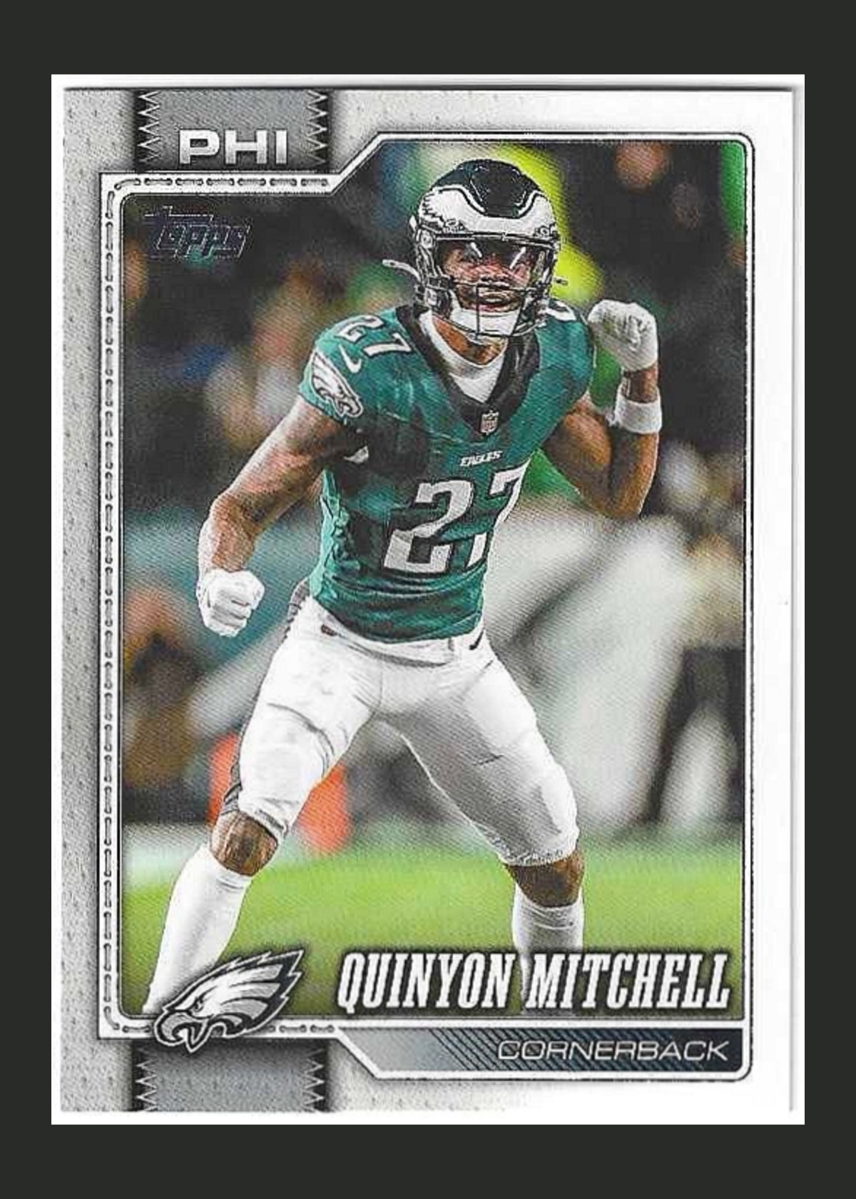 2026 Topps Football Quinyon Mitchell #249 Philadelphia Eagles front