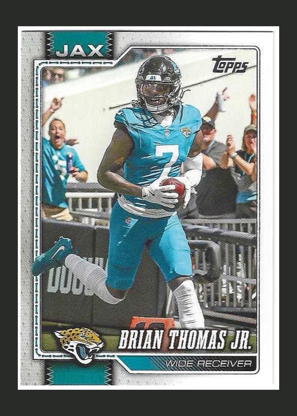 Brian Thomas Jr. 2026 Topps Football #92 Jacksonville Jaguars front