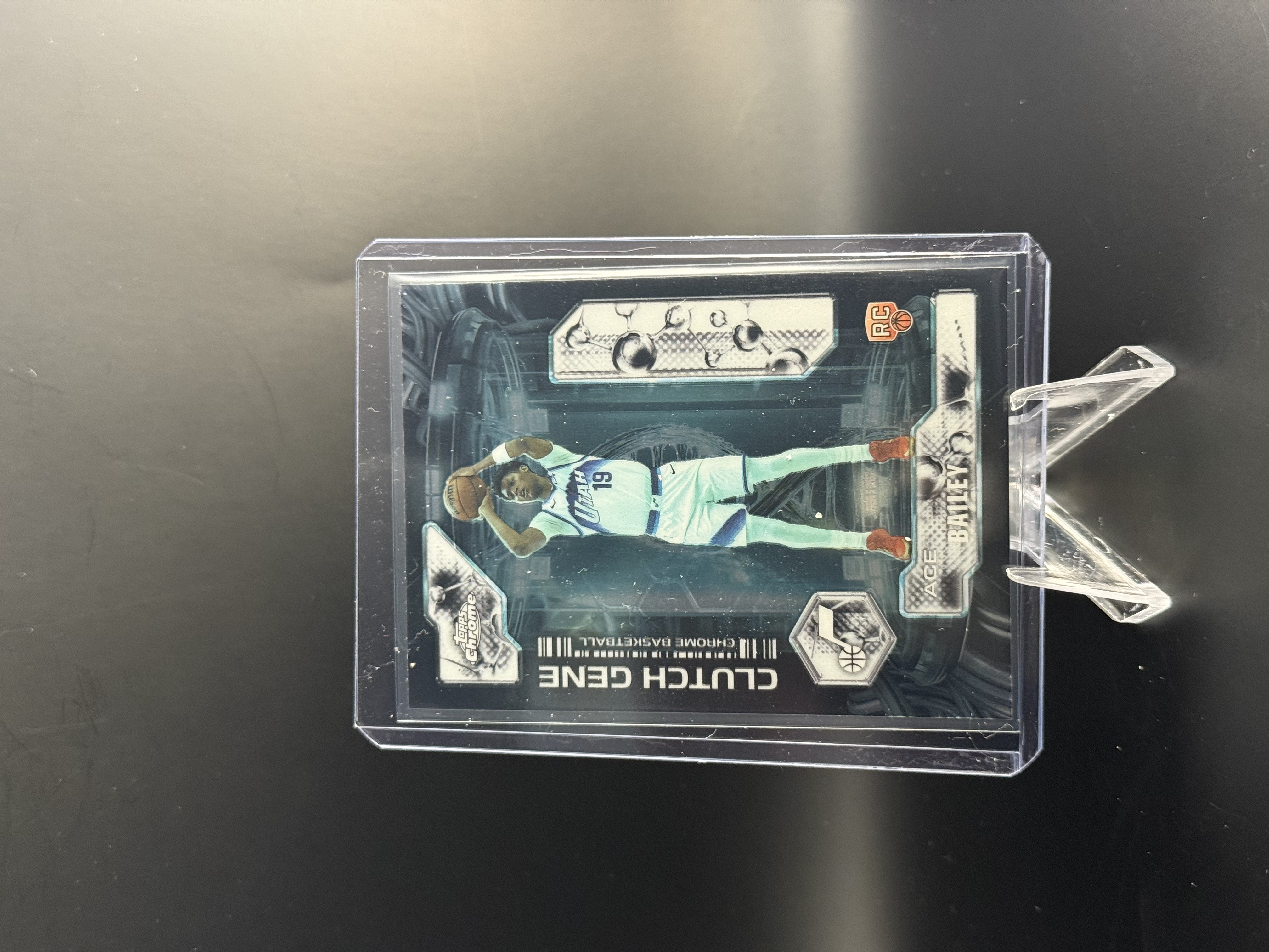 2025-26 Topps Chrome Basketball Clutch Gene Ace Bailey RC CG-15 front